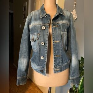 Vintage Y2K Arizona Jean Jacket Washed M
